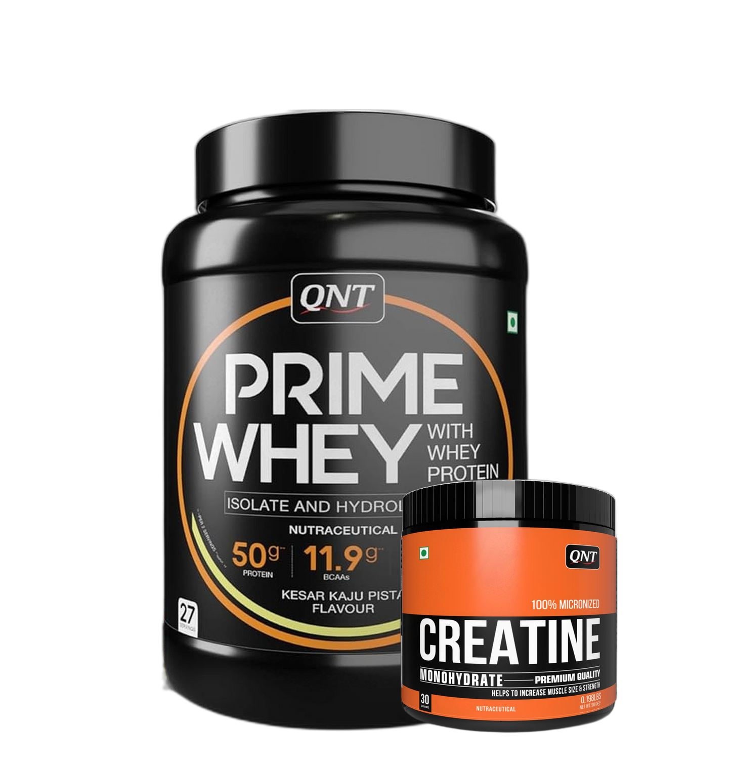 QNT Combo - 1kg Prime Whey, 90g Creatine