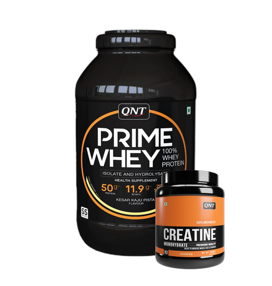 QNT Combo - 2kg Prime Whey, 250g Creatine