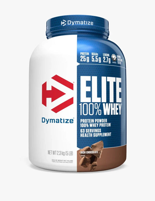 Dymatize Elite Whey Protein - Rich Chocolate 5lbs