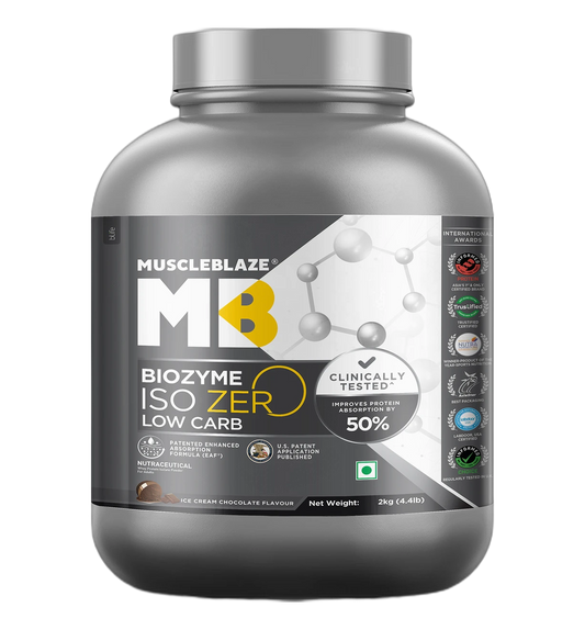 Muscleblaze Biozyme Whey Iso Zero - Chocolate 2kg