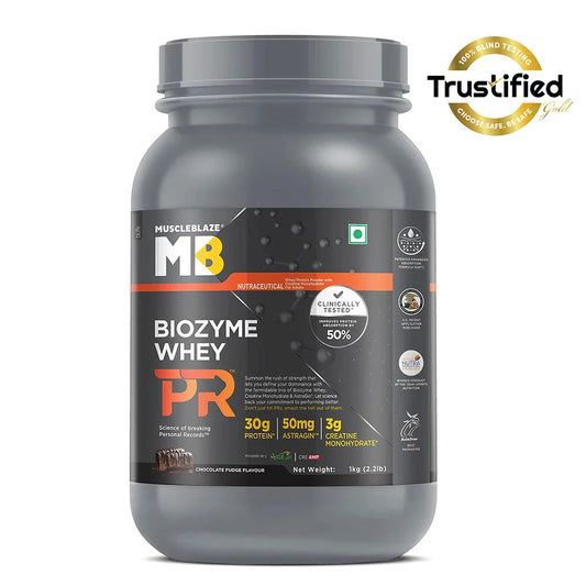 Muscleblaze Biozyme Whey PR - Chocolate 1kg
