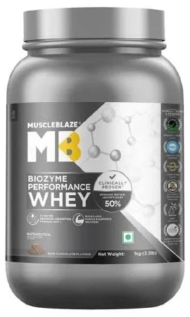 Muscleblaze Biozyme Whey Performance Refill - Chocolate 1kg