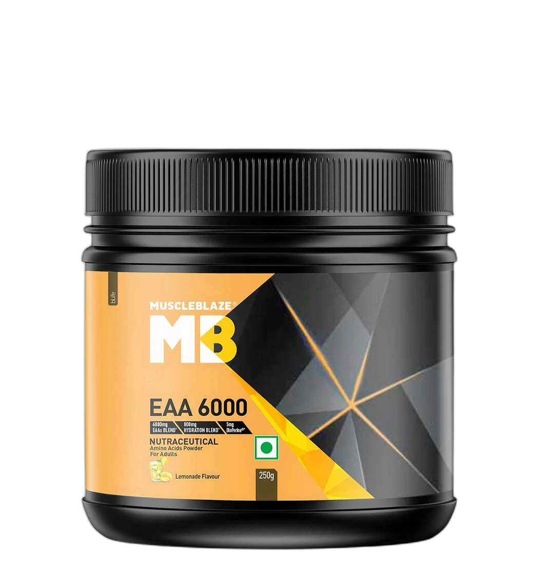 Muscleblaze EAA 6000 - Razz Lemonade 340g