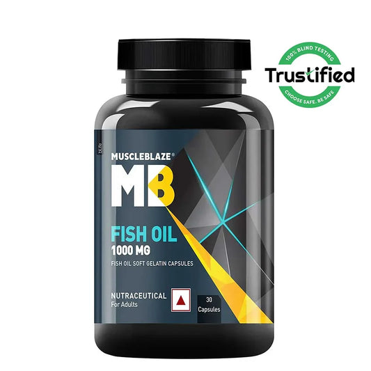Muscleblaze Fish Oil 1000mg - 30N