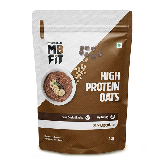 Muscleblaze High Protein Oats - Chocolate  1kg