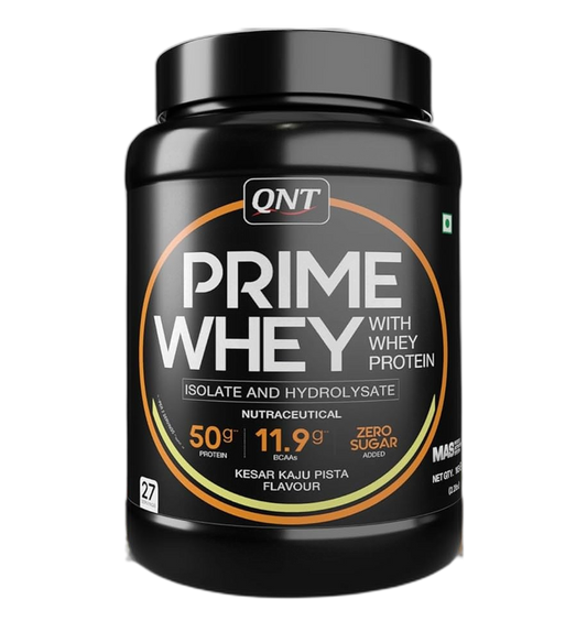 QNT Prime Whey - Kesar Kaju Pista 1kg