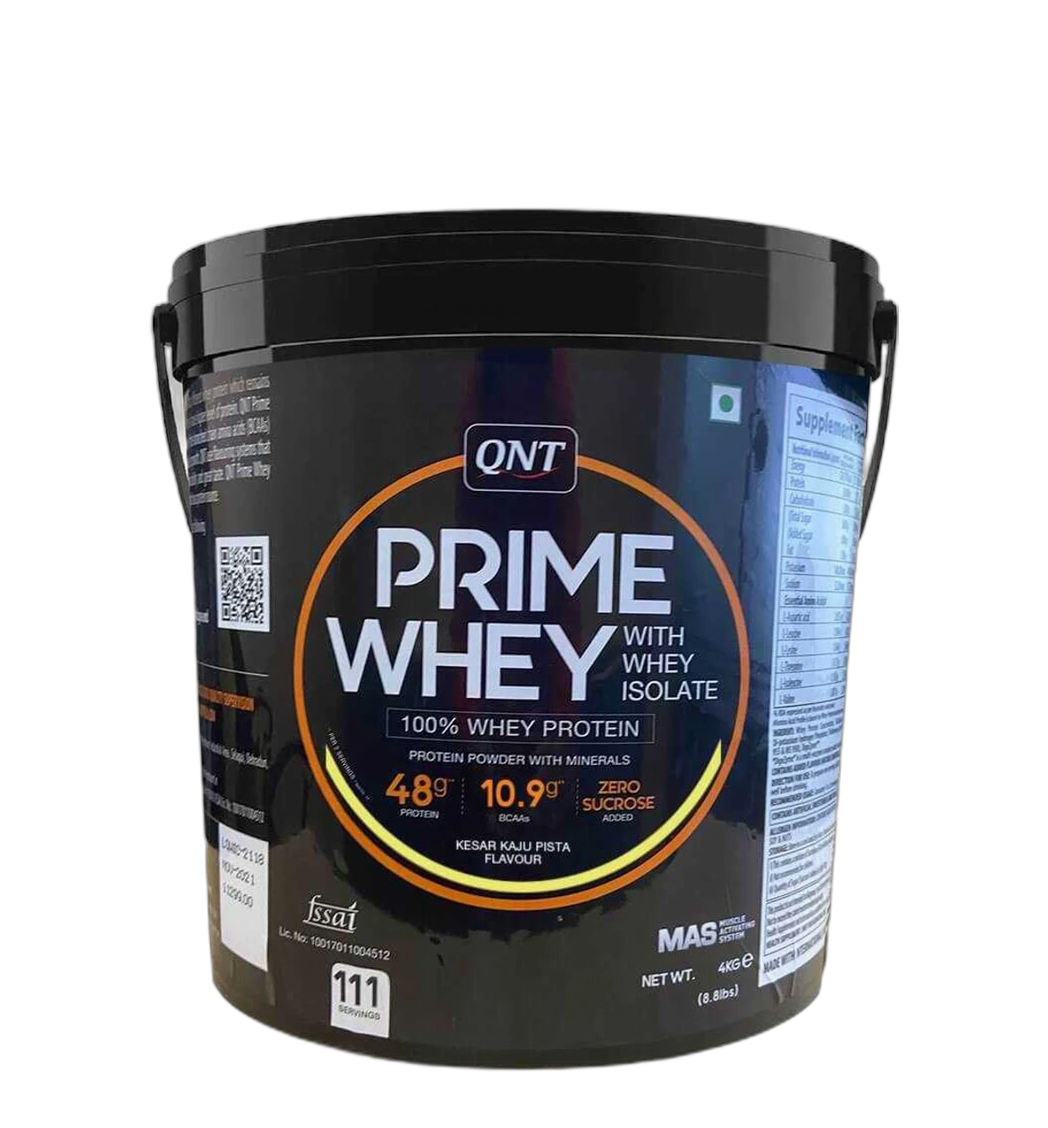 QNT Prime Whey - Chocolate Badam 4kg