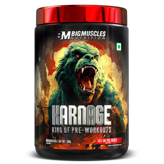 Big Muscles Karnage Pre Workout Red