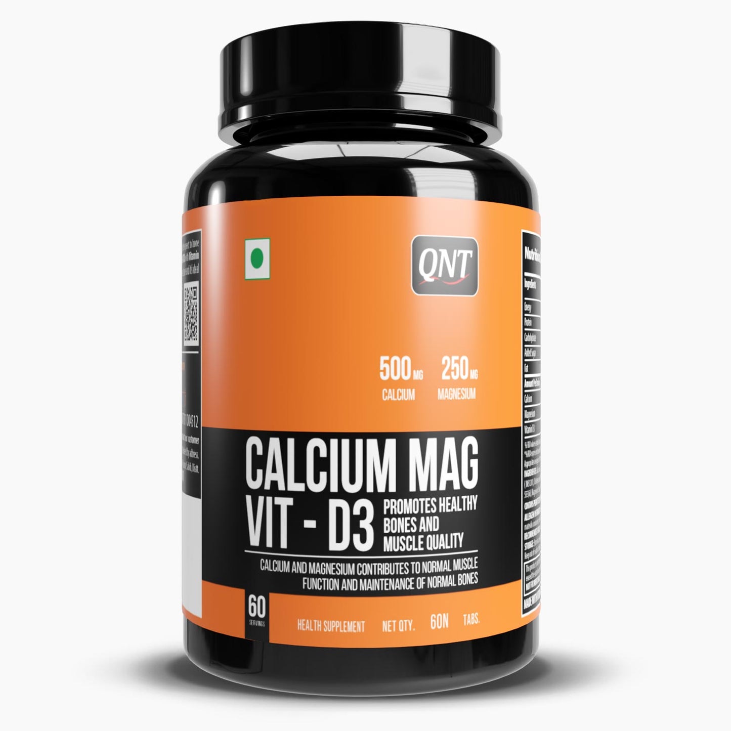 QNT Calcium Magnesium D3 60 tablet